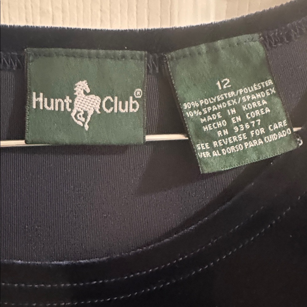 Hunt Club Navy Short Sleeve dress - Picture 2 of 6